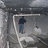 Verfülluneng eines Bunkers